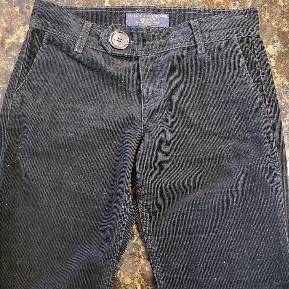Juicy Couture Black Courdory flare pants